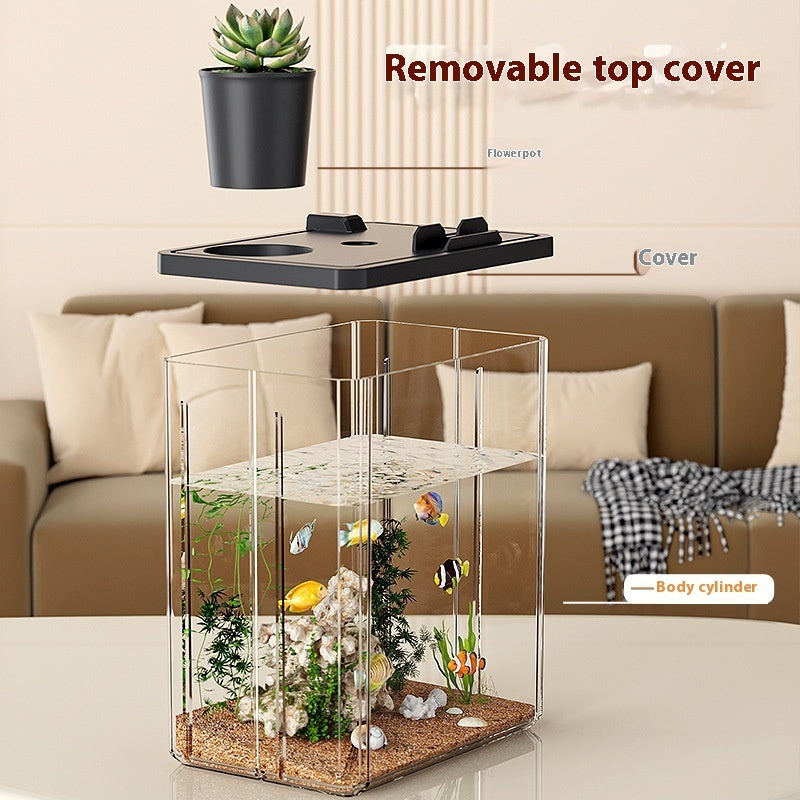 Transform Your Space with the Small Desktop Fish Tank